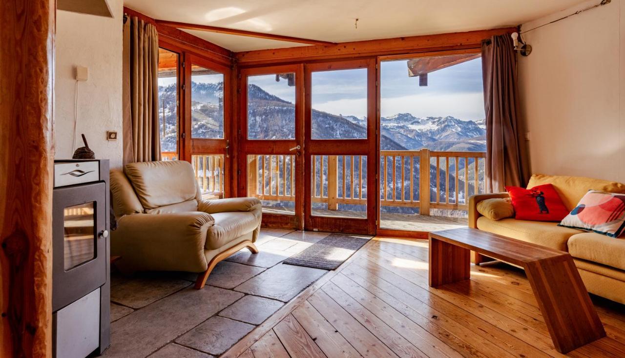 Chalet Panoramique Château-Ville-Vieille Εξωτερικό φωτογραφία